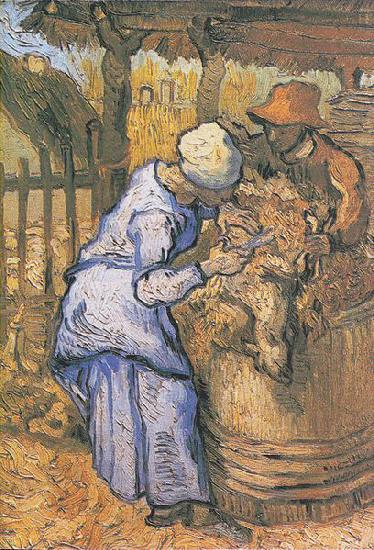 Vincent Van Gogh The shearer china oil painting image
